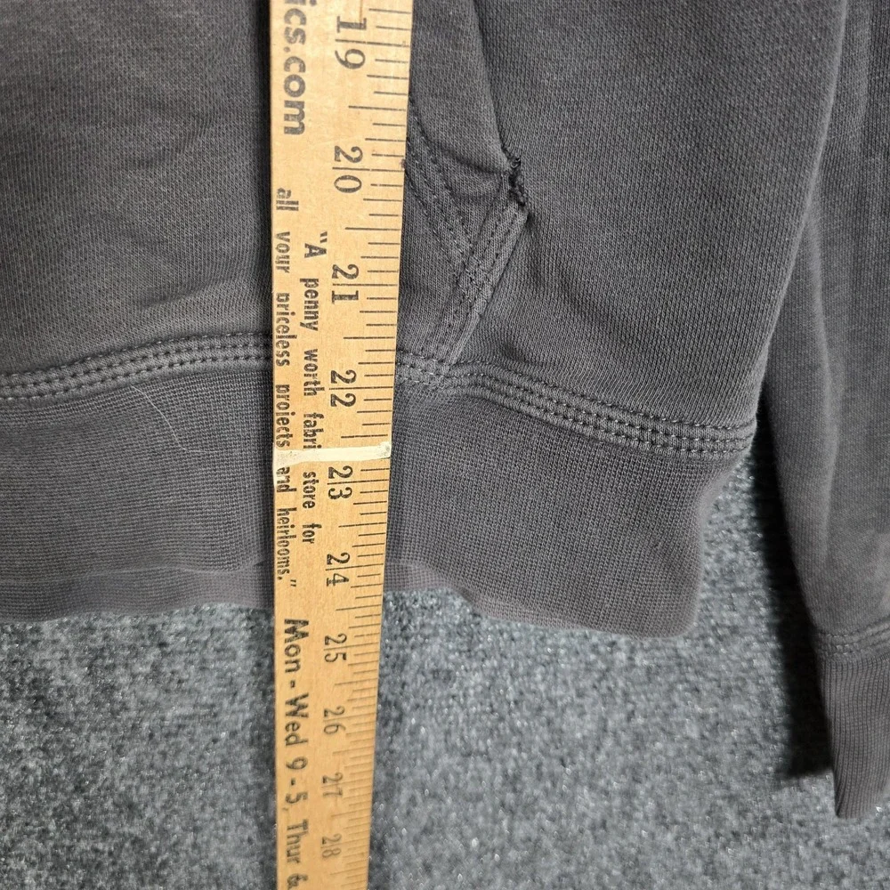 Vintage Y2K Nike Hoodie Mens Medium Spell Out Pullover Distressed Embroidered